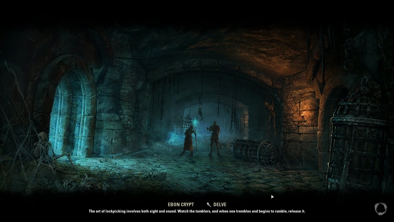 #ESOSeries // Glenumbra Delves // Ebon Crypt