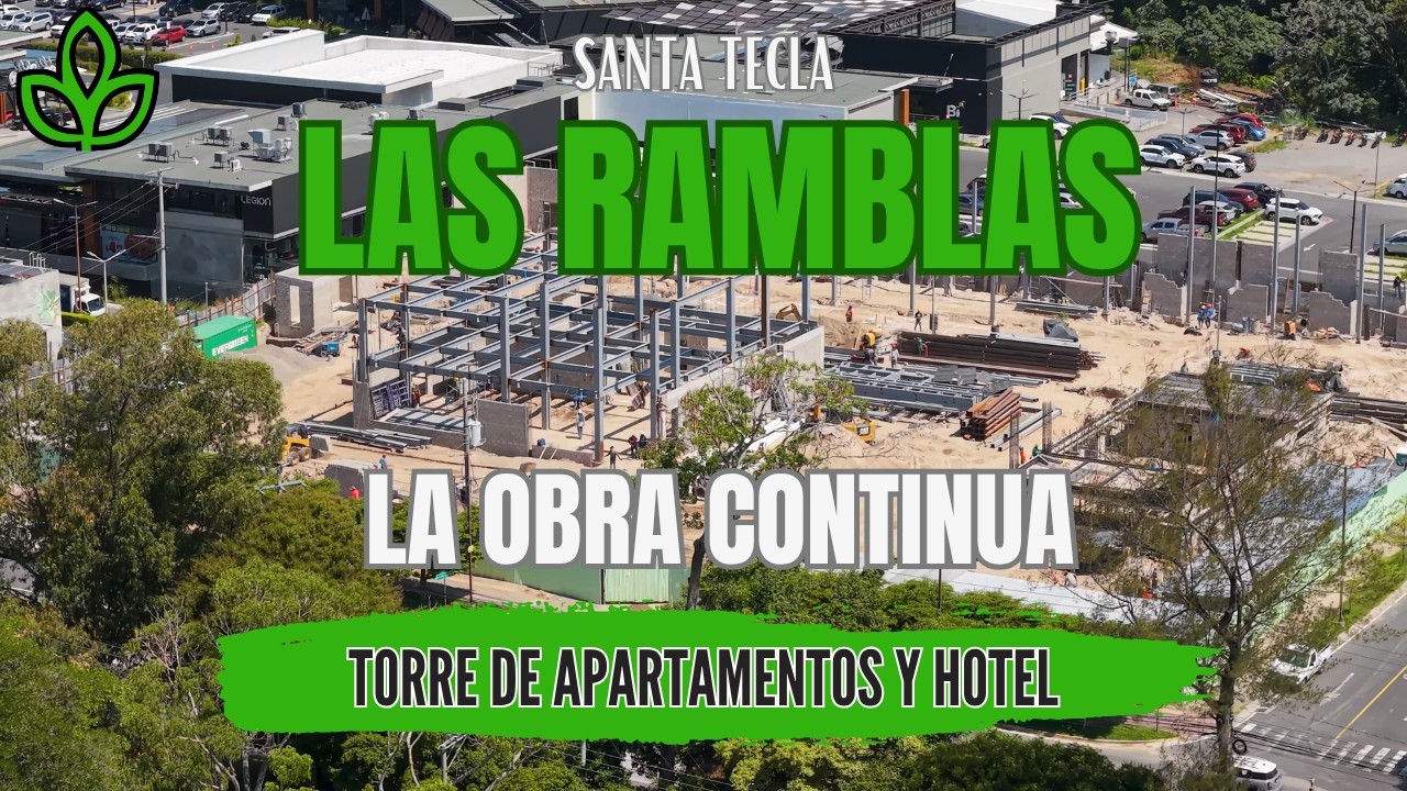 Centro Comercial Las Ramblas Santa Tecla La Obra Continua Reportaje 4K