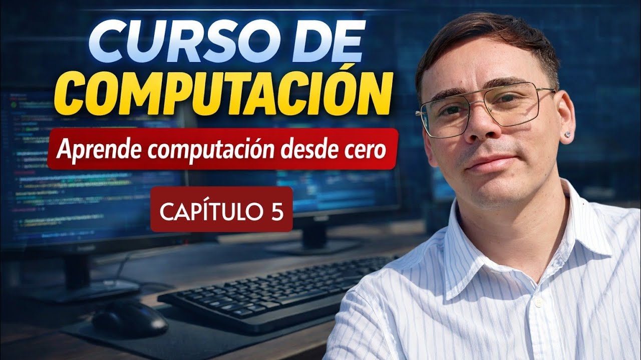 CURSO DE COMPUTACIÓN DESDE CERO | Capitulo 5: Postura/Encendido y Apagado correcto/Cuidados externos