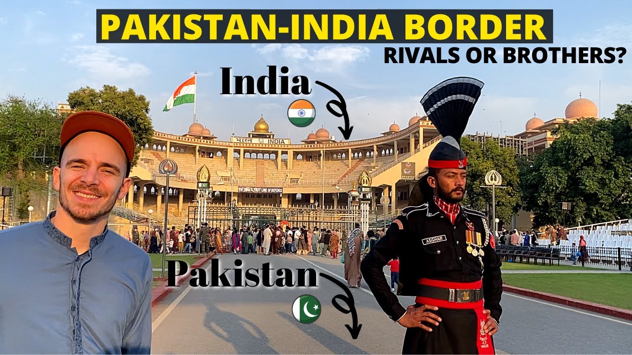 World’s most unusual border (Pakistan - India Wagah border ceremony) - PAKISTAN TRAVEL VLOG