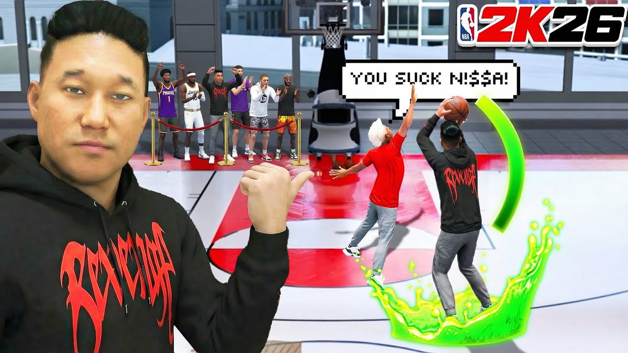 Мои самые ярые недоброжелатели вызвали меня на пари 1 на 1 в NBA 2K26.