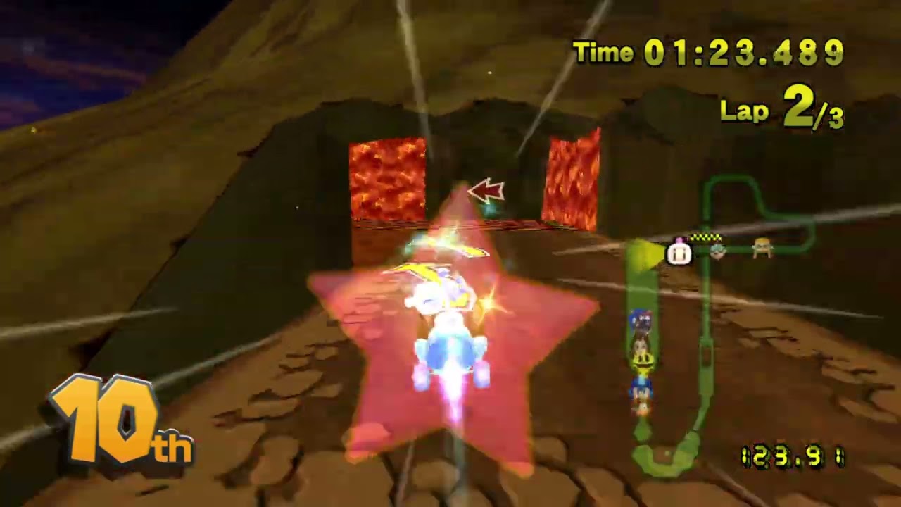 Mario Kart Wii (Deluxe) Custom Tracks - 150cc (1 Player) #338 with Bomberman