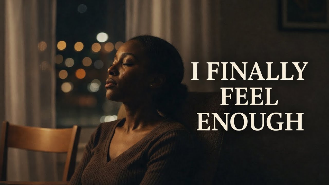 I Finally Feel Enough | Emotional R&B Gospel Song About Healing & Worth