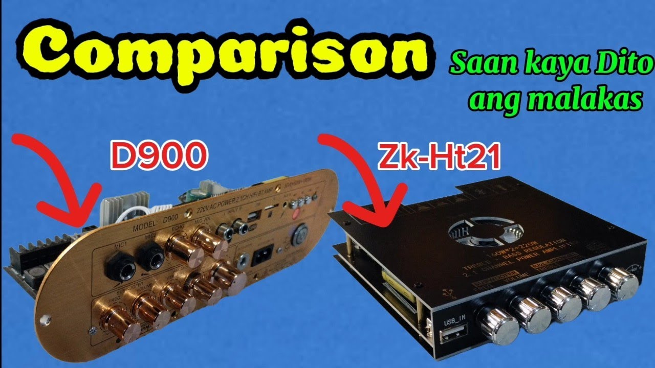COMPARISON D900 & ZK-HT21@novsaitv9023