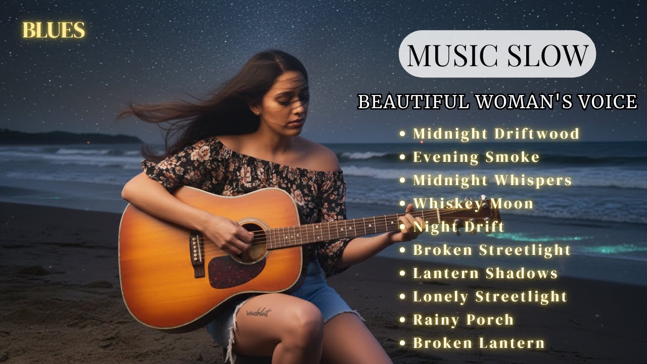 Sad Blues Song With Vocal – Late Night Emotional Blues