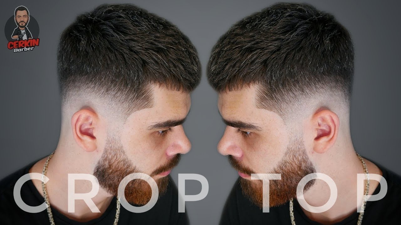 TEXTURED CROP TOP HAIRCUT | BART TRIMMEN | KRASSE TRANSFORMATION !!!