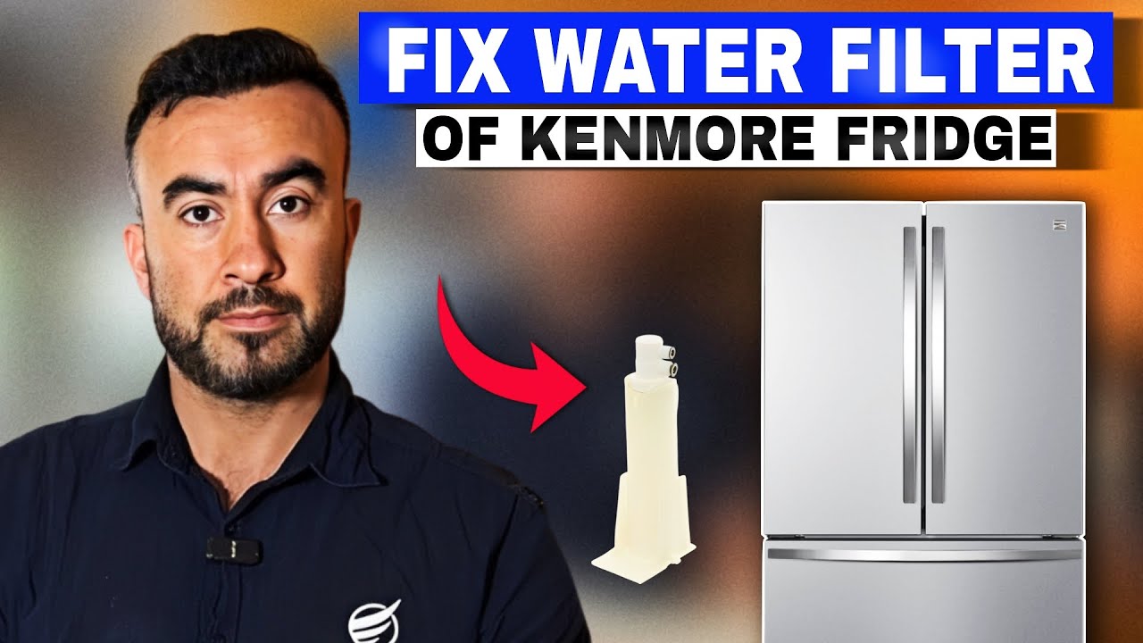 How to Fix Kenmore Fridge Water Filter Housing? Kenmore Refrigerator Repair #WPW10121138