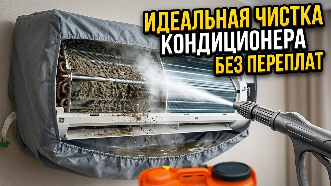 Как и чем хорошо помыть кондиционер