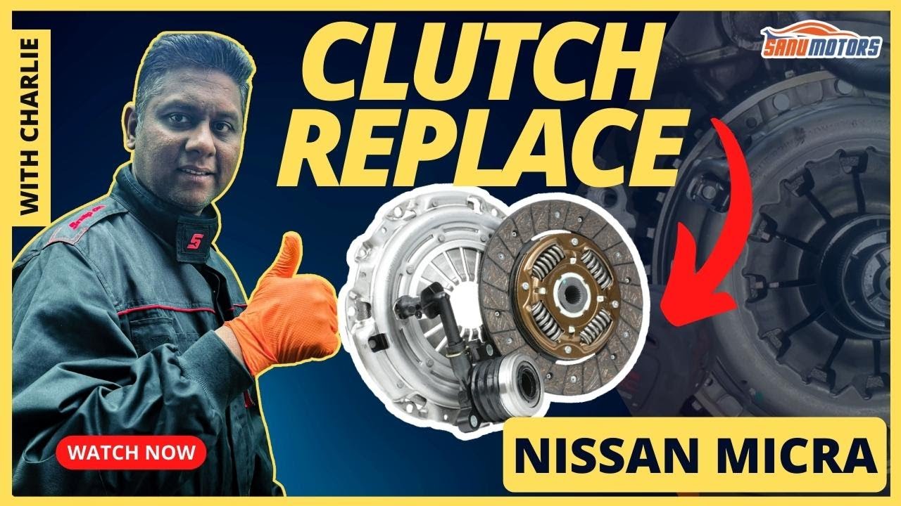 DIY Clutch Replacement Guide for Nissan Micra | Step-by-Step Tutorial 💥👍🔧 #nissan
