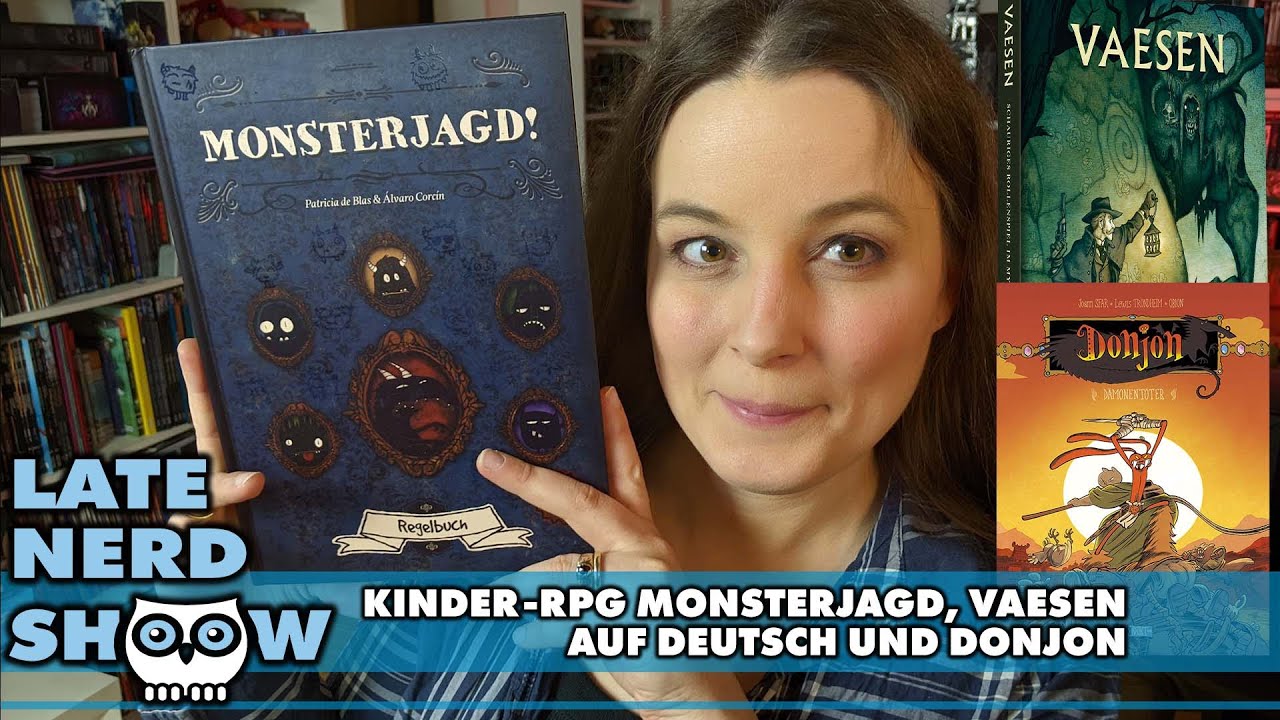Monsterjagd das Kinder-Rollenspiel, Vaesen auf Deutsch und mehr Donjon - Reviews
