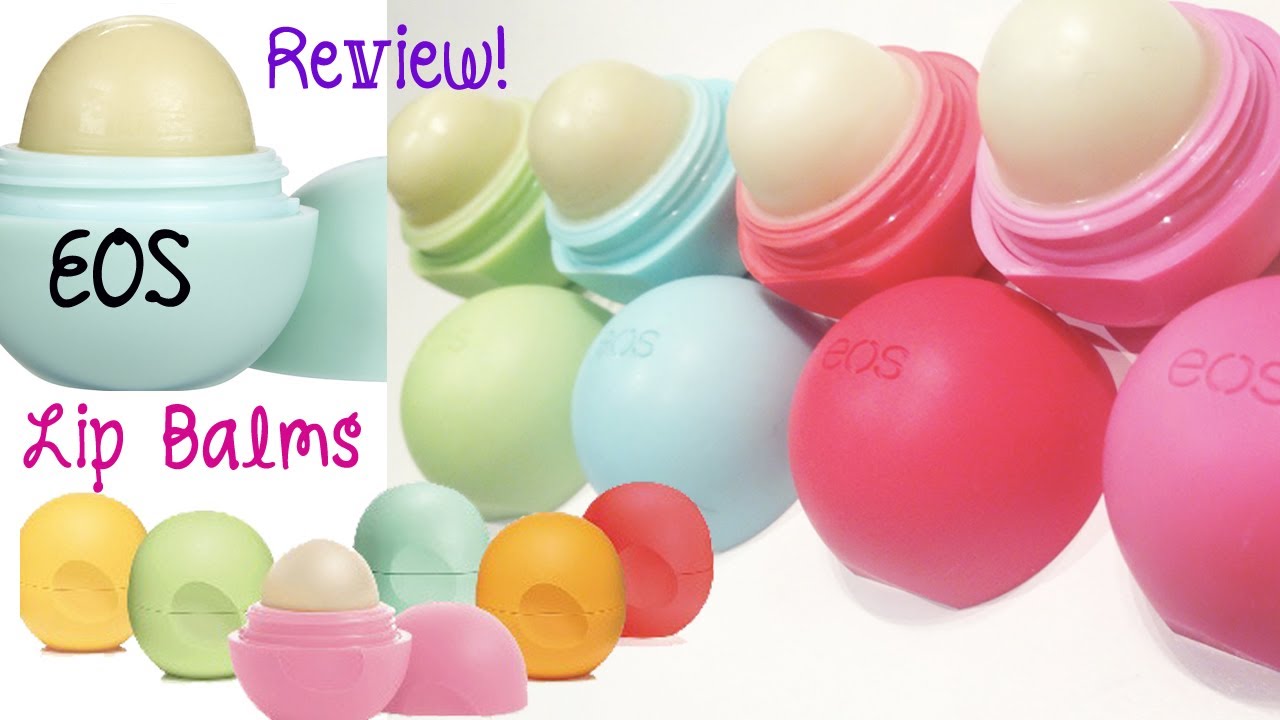 {Review} EOS Lip Balms & Giveaway! (Closed)