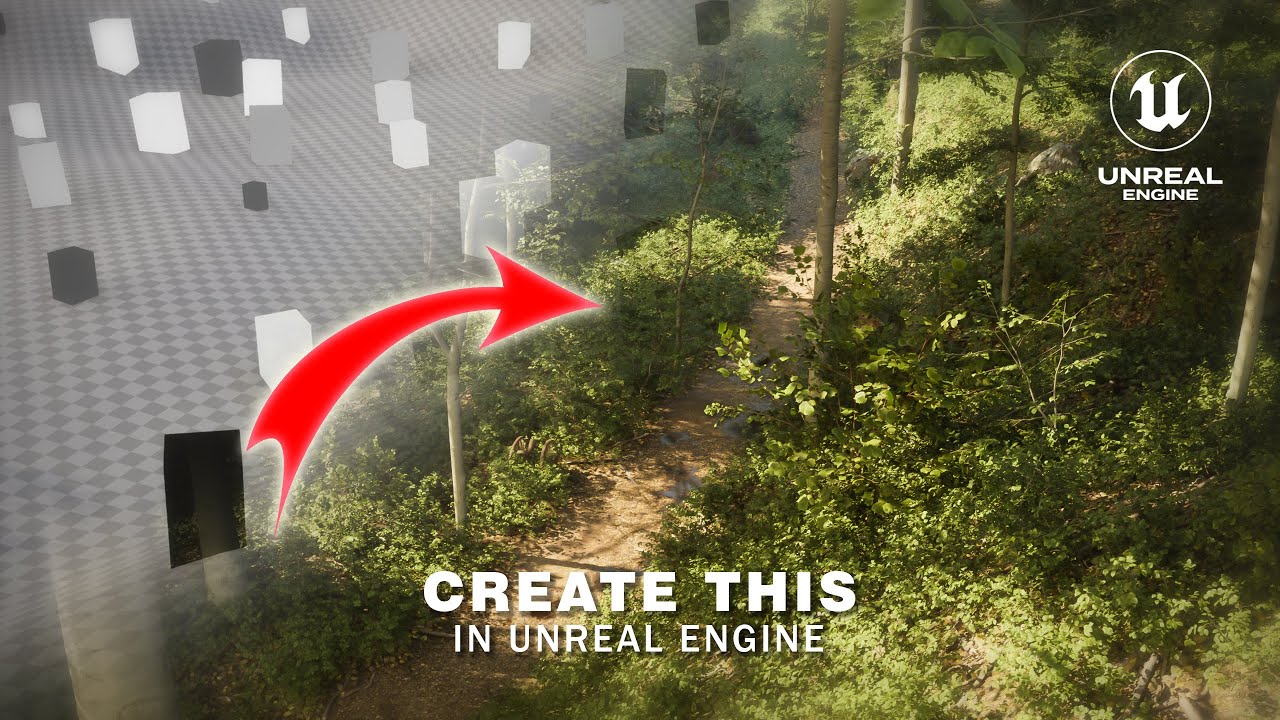 Create Realistic PCG Forest in Unreal Engine 5 (Free Template)