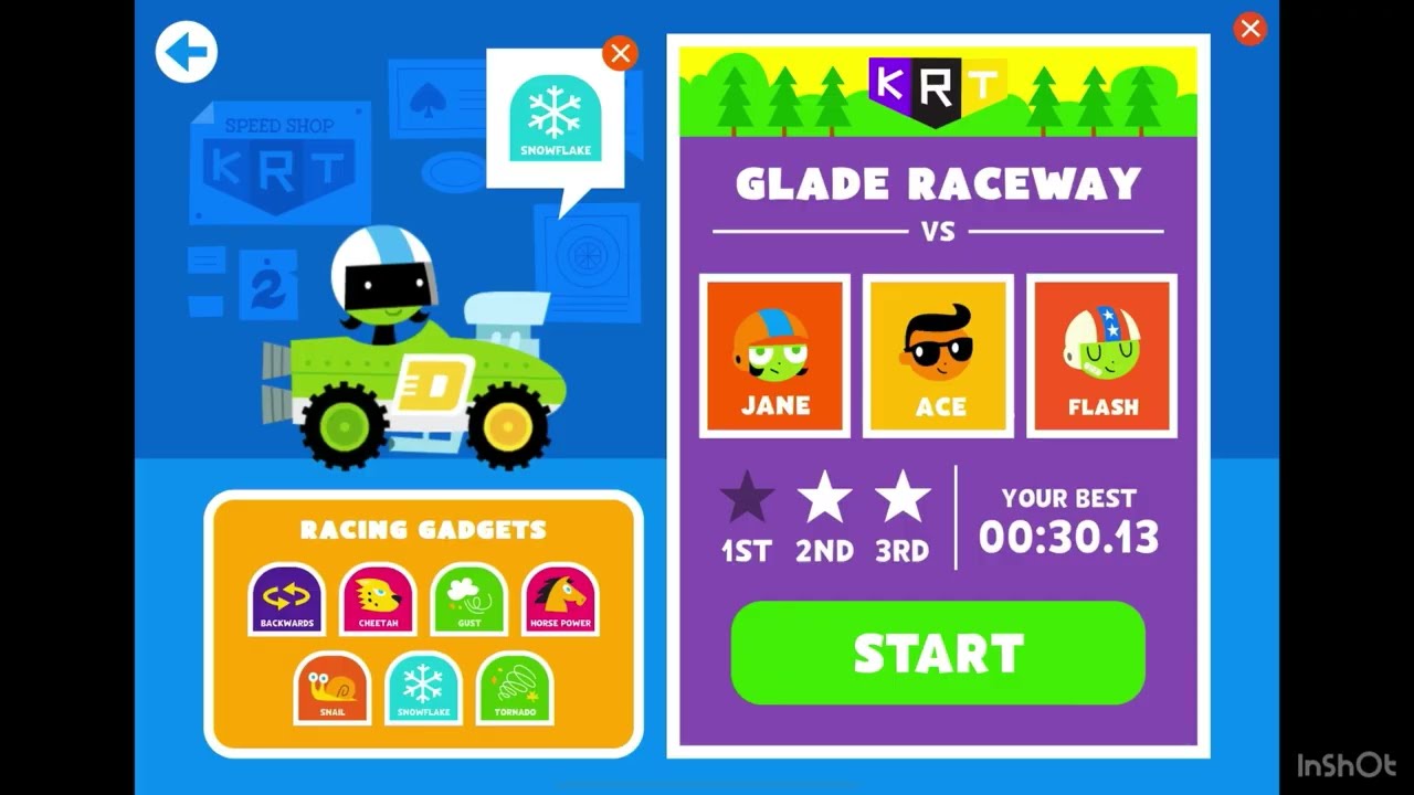 Playing kart kingdom racing part 4