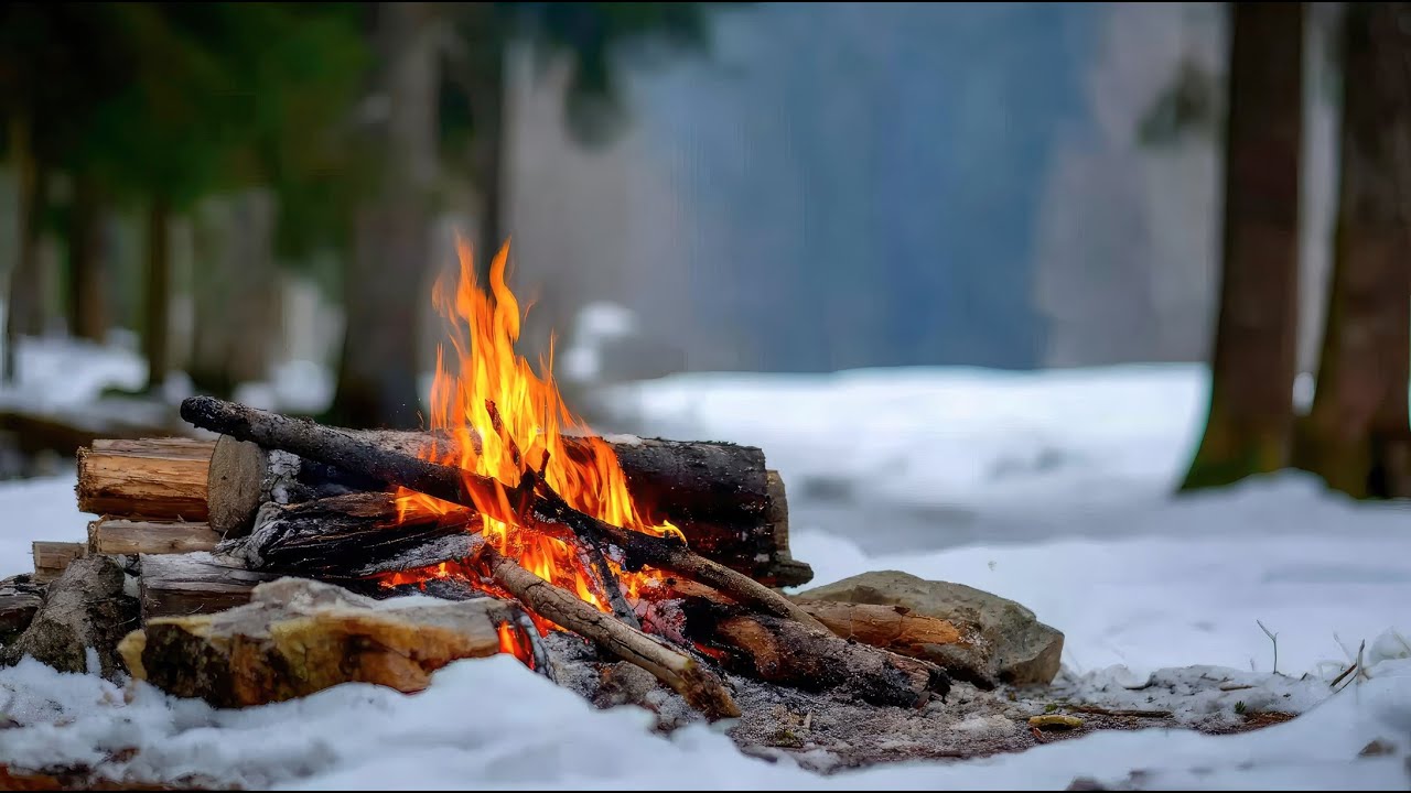Winter Comfort by the Fireplace | Calm the Nervous System