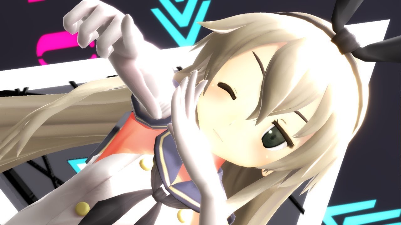 島風でロキ【MMD艦これ】