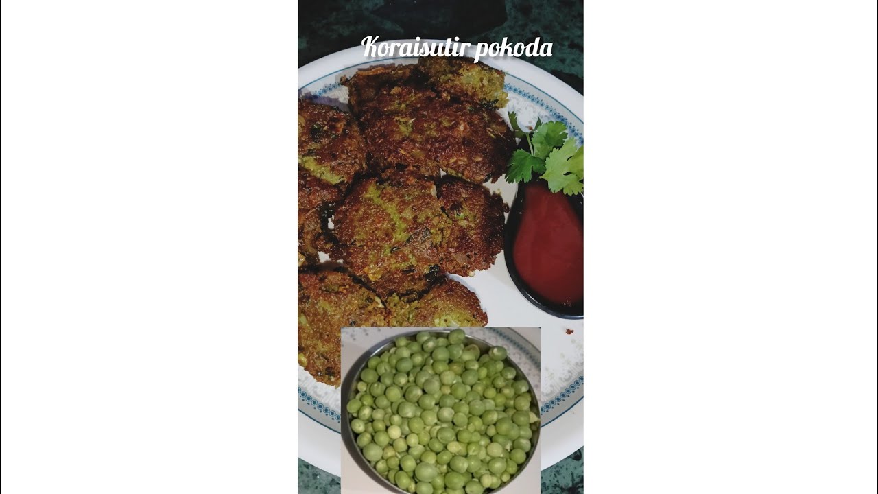 Motorshuti/ Koraishutir pokora || Crispy Matar Pakode Recipe|| pakode Recipe || MPRannaghar 