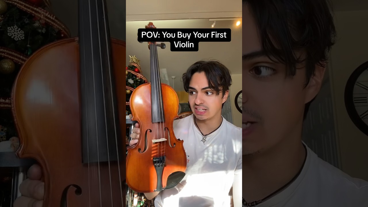 POV: Вы покупаете свою первую скрипку 🎻