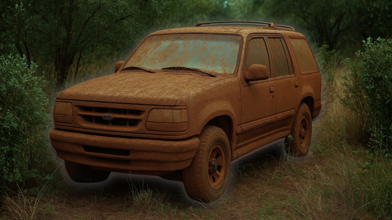 🔥 Заброшенный Ford возвращен к жизни — невероятная реставрация классического автомобиля!