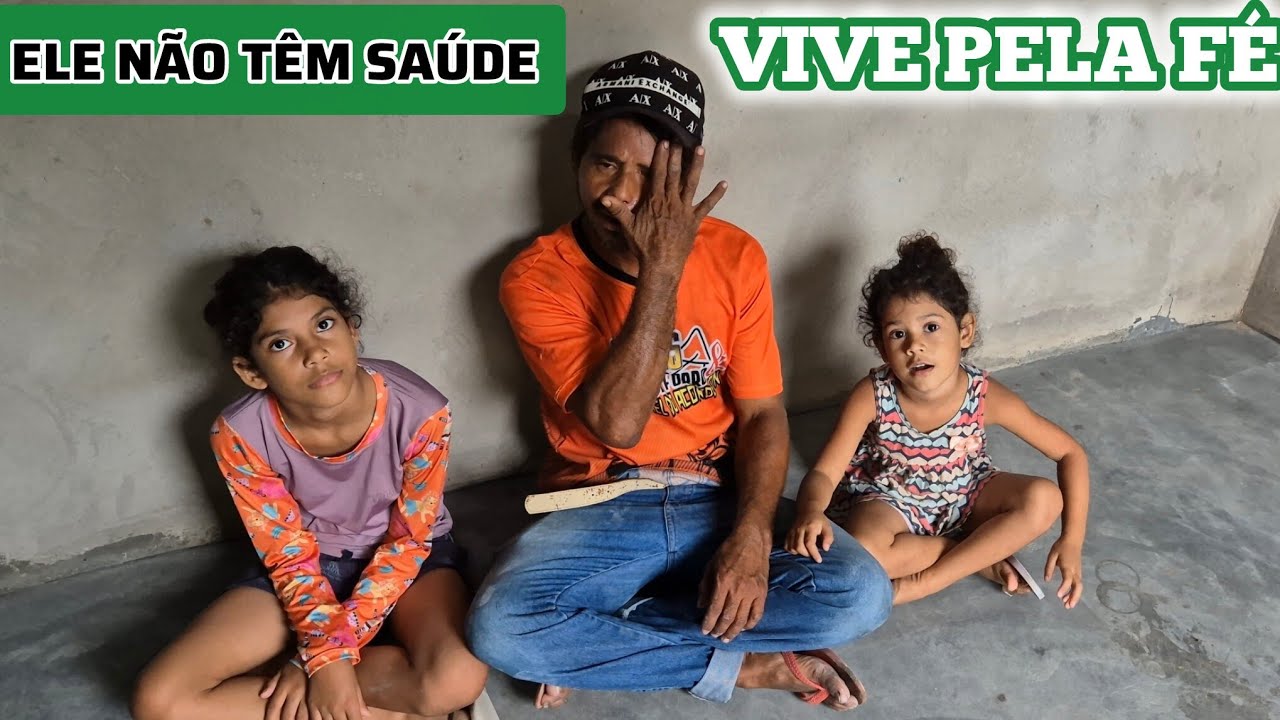 NÃO RECLAMA DA SUA VIDA! SEU FLÁVIO NÃO TEM SAÚDE E NÃO DESISTIU DOS SONHOS, GANHOU UMA CASA NOVA!!!
