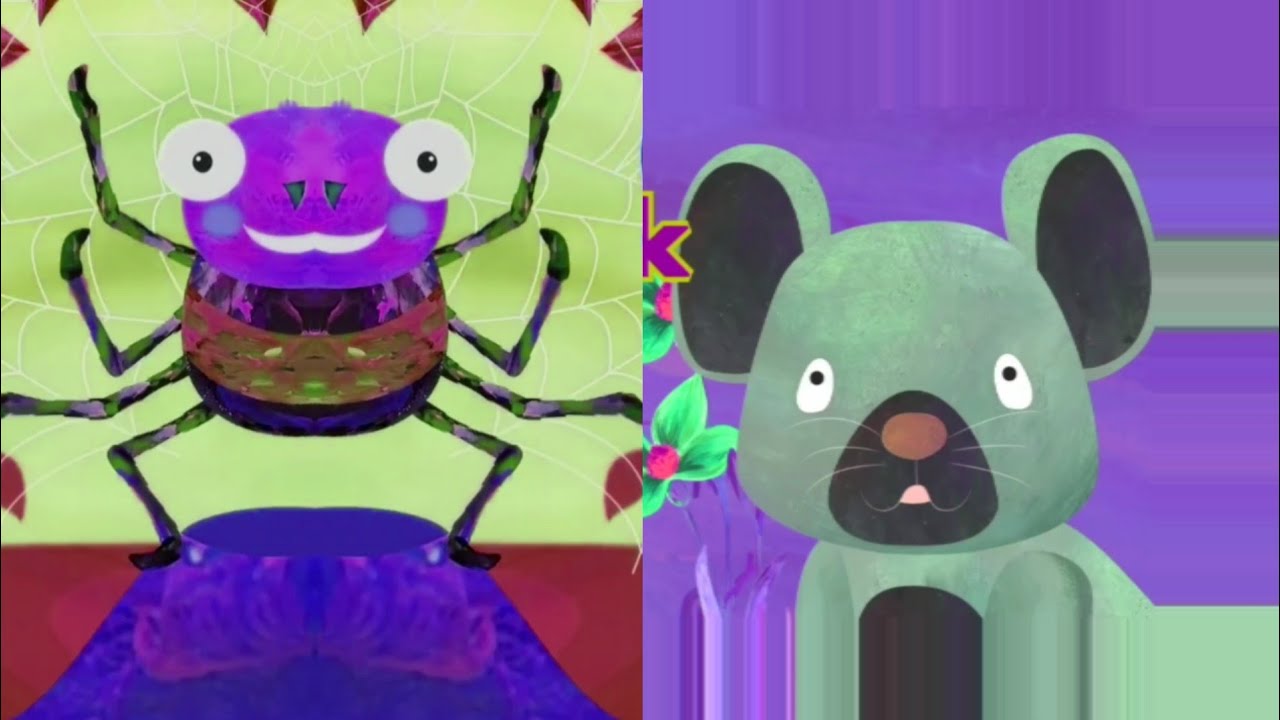 Spider and the animal sounds//Sparta pitch/ Sponsored by: Gamavision Csupo effects