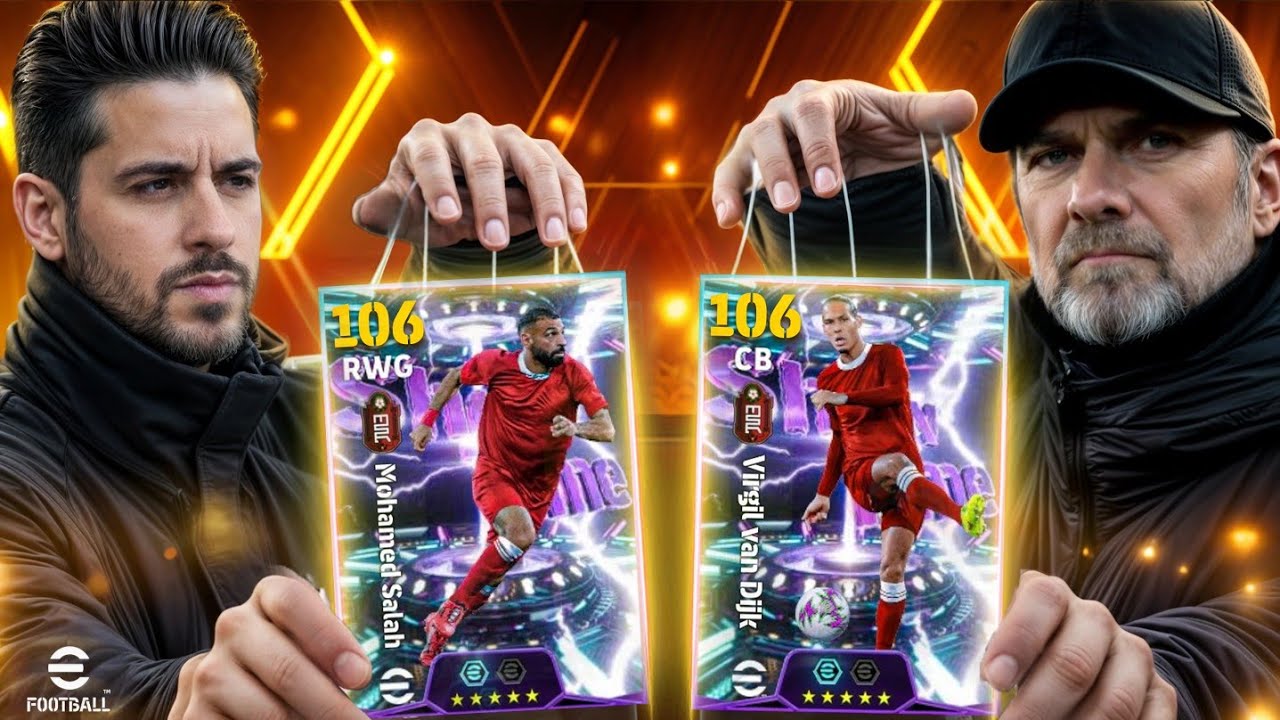 J. KLOPP IS OK… BUT VAN DIJK IS INSANE 😱 Salah & Van Dijk REVIEW | eFootball 🔥