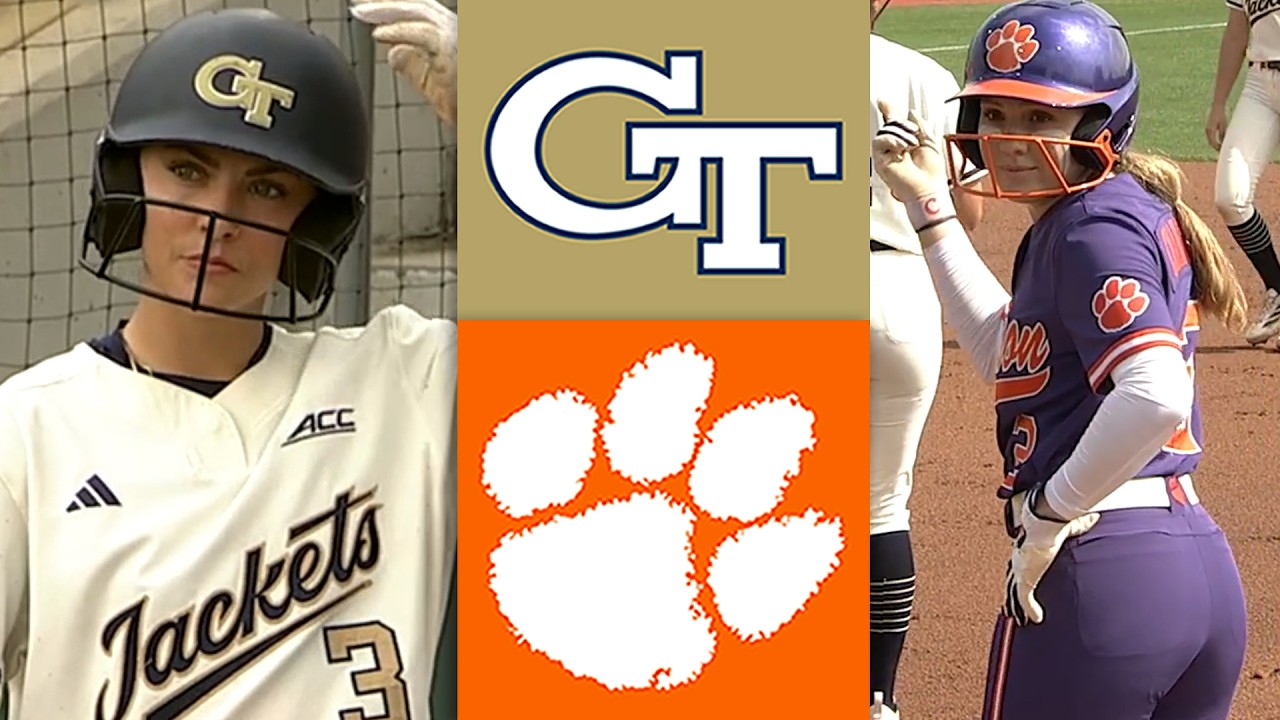 Обзор матча женской студенческой софтбольной команды Georgia Tech против Clemson. Полная запись и...