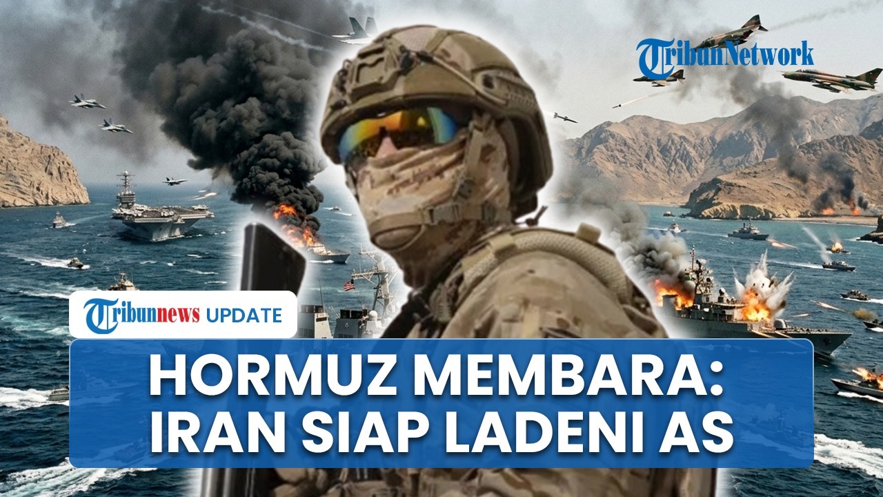 Iran Siap Ladeni Armada AS di Selat Hormuz saat Trump Ancam Serangan Balasan 20 Kali Lipat