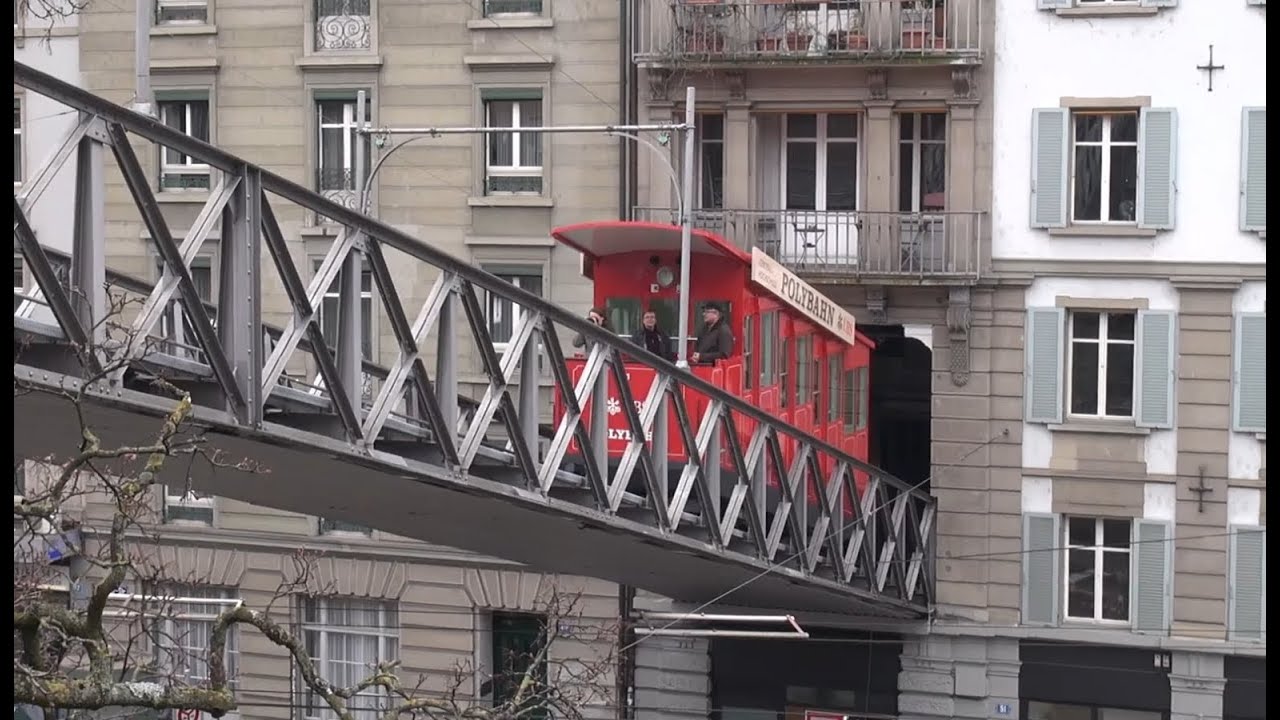 UBS Polybahn-Z&uuml;rich Downtown Switzerland, Vom Central zu den Polyterassen der ETH