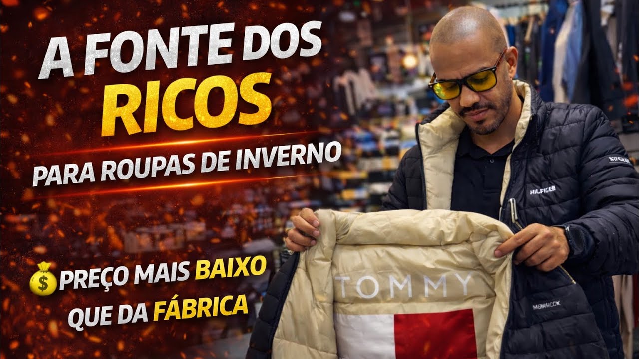 VIM COMPRAR E ME APAIXONEI E VOU MOSTRAR PRA VOCÊS A FONTE DE GRIFES DO INVERNO