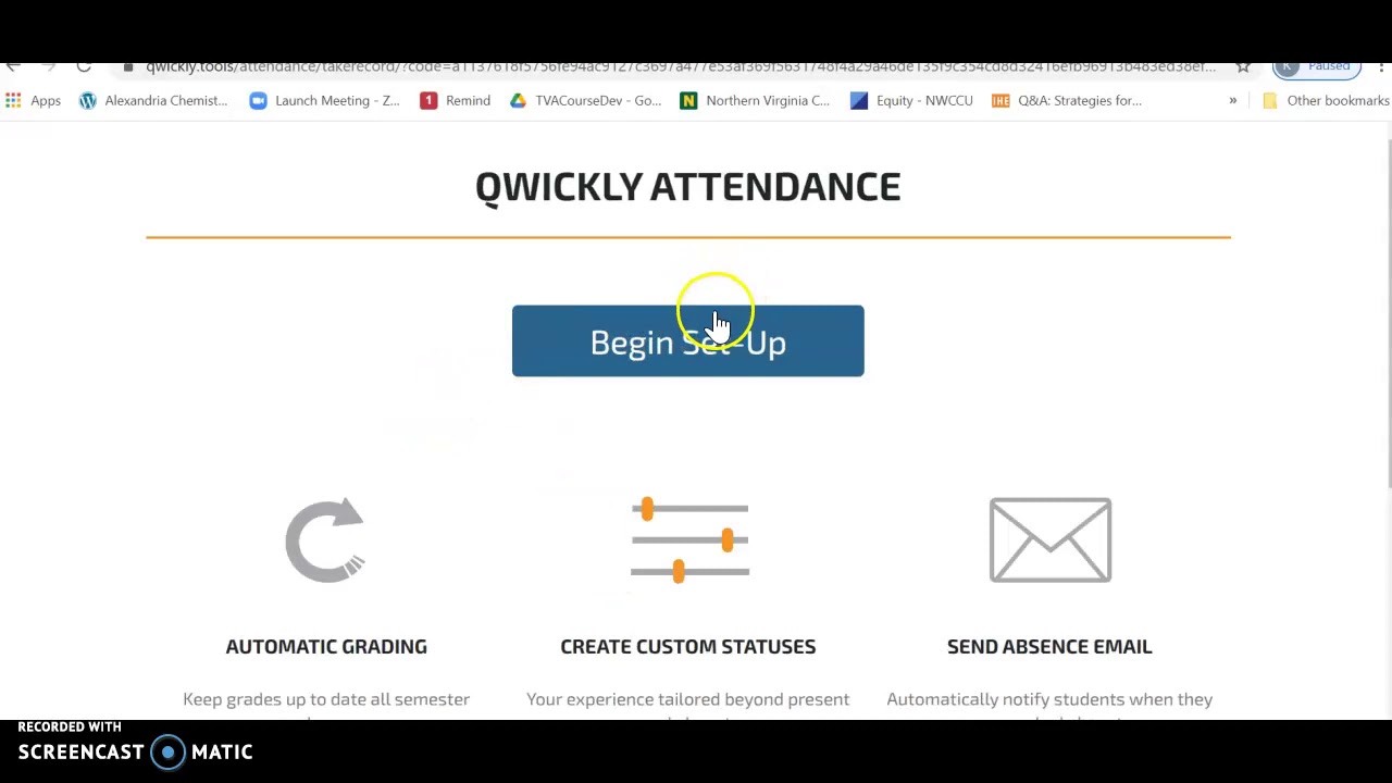 Quickly Attendance