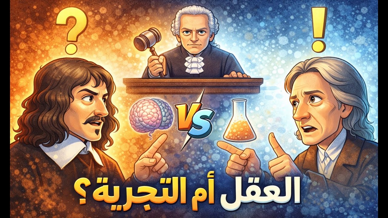 العقل أم التجربة؟ سجال فلسفي بين ديكارت وجون لوك تحت حكم كانط