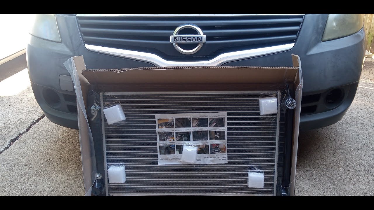 Nissan Altima 2007-2012 Radiator Replacement (2.5S)
