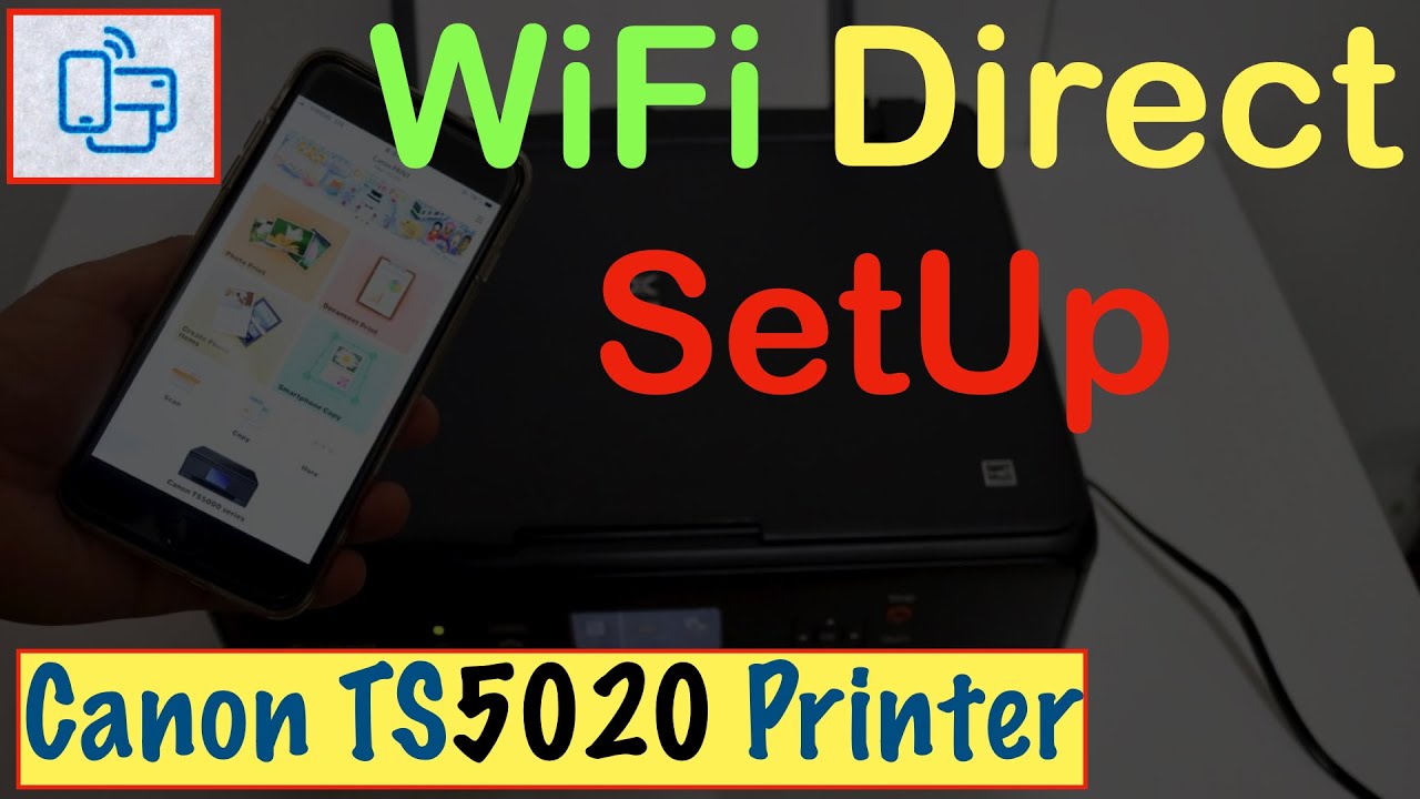 Canon Pixma TS5020 WiFi Direct SetUp, Wireless SetUp & Scanning, Review !!