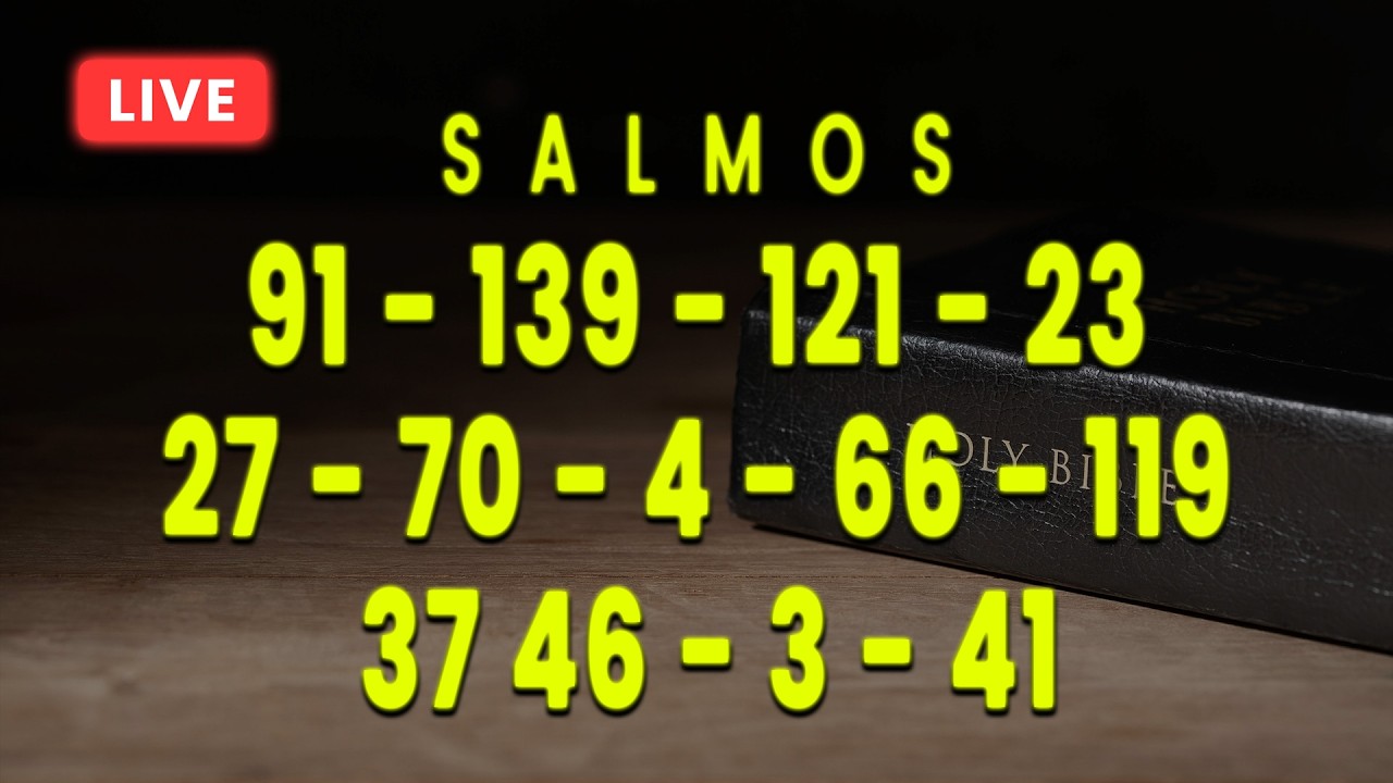 SALMOS PODEROSOS 91 - 139 - 121 - 23 - 70 - 4 - 66 - 119 - 37 - 46 - 3 - 41 - Bíblia JFA Offline