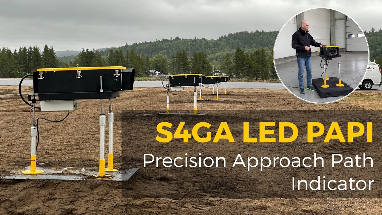 S4GA LED PAPI: Precision Approach Path Indicator