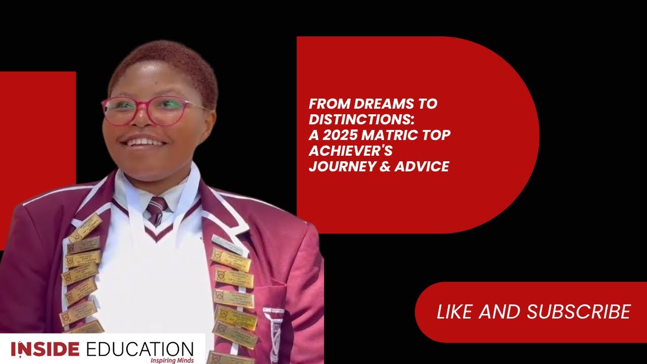 From dreams to distinctions! Matric Top Achiever recounts journey