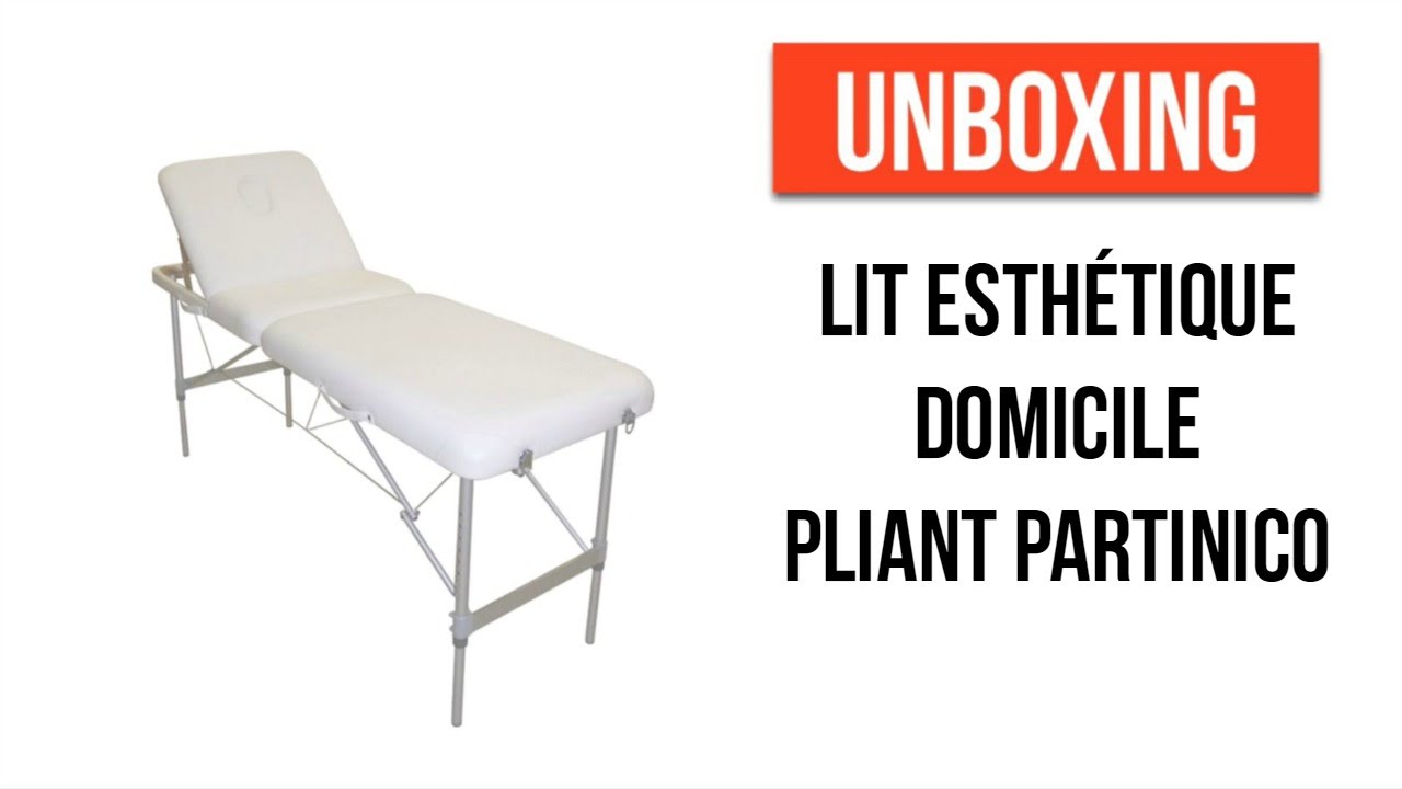 [UNBOXING] Lit esth&eacute;tique domicile pliant Partinico