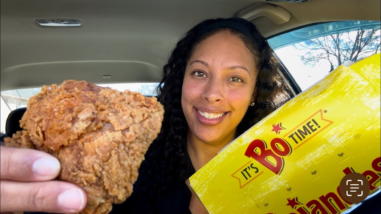 It’s Bo Time. 2 Piece Meal Box from Bojangles #foodie #bojangles #mukbang #asmr #friedchicken