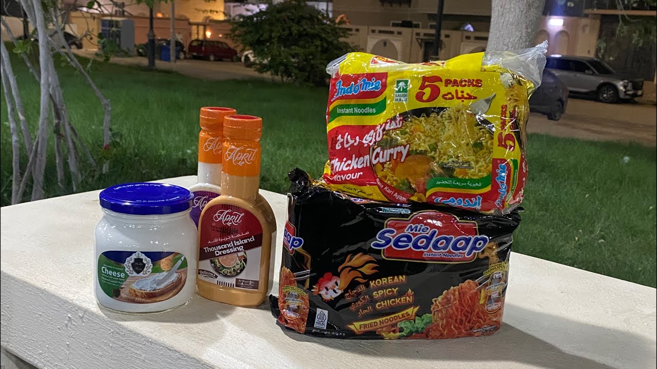 لايف مشترياتي لوصفات اندومي لذيذه 🍜