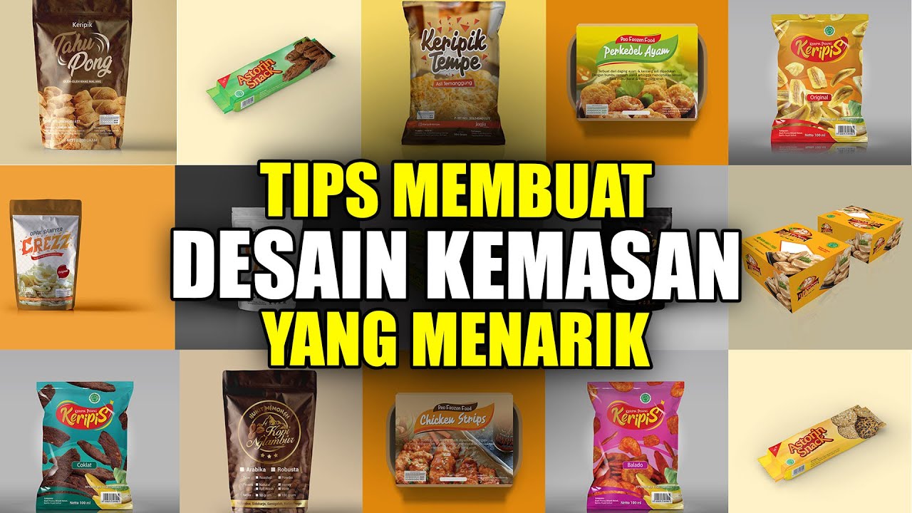 Tips Membuat Desain Kemasan Produk Yang Menarik