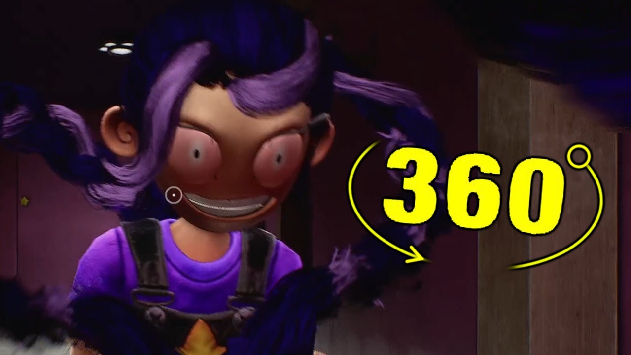 Poppy Playtime Chapter 5 LILY JUMPSCARE 360