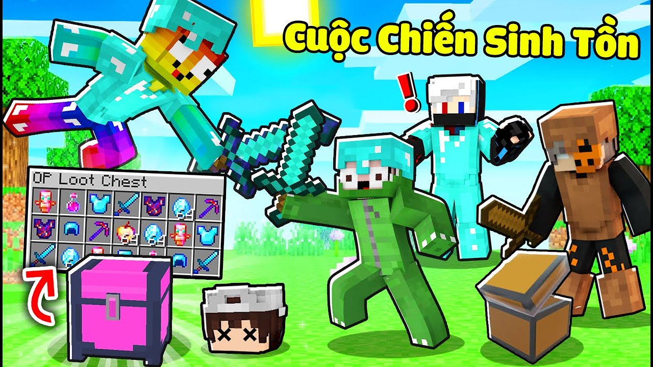 MINI GAME : SINH TỒN SỐNG DAI THÀNH PRO ** NOOB SỞ HỮU LỬA CHÙA CHIẾN ĐẤU