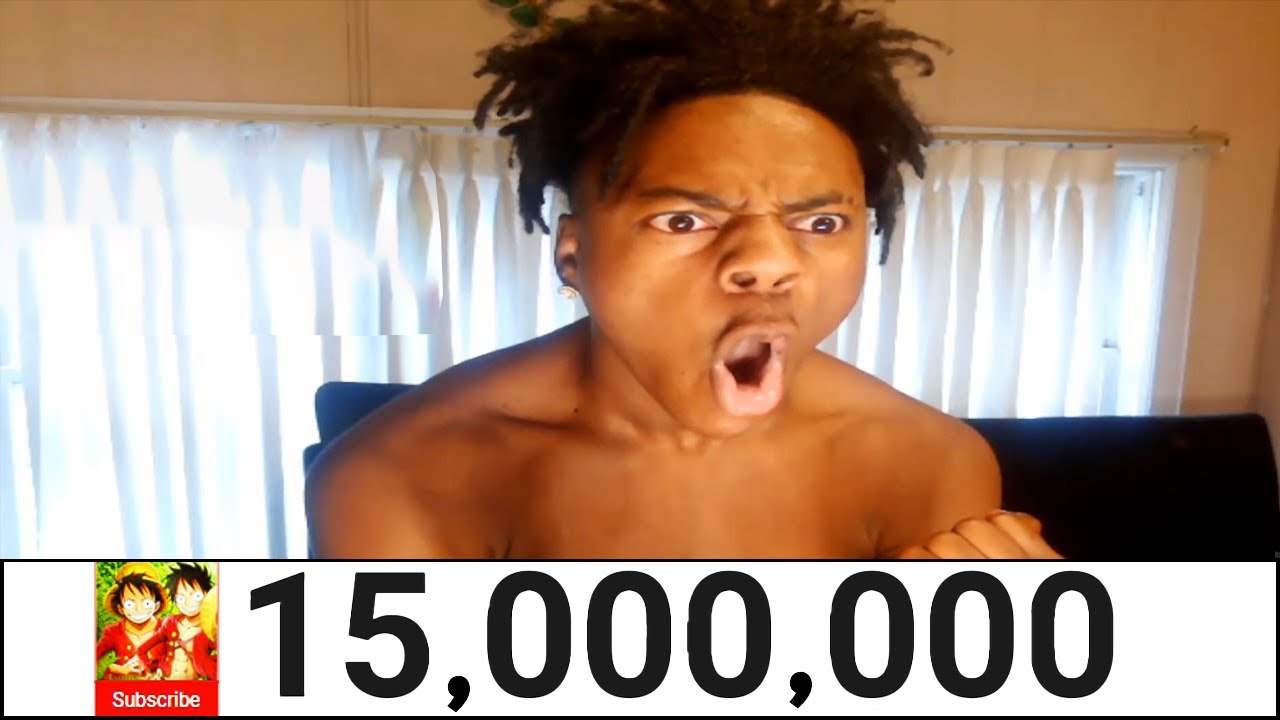 iShowSpeed 15 million Subscriber Celebration