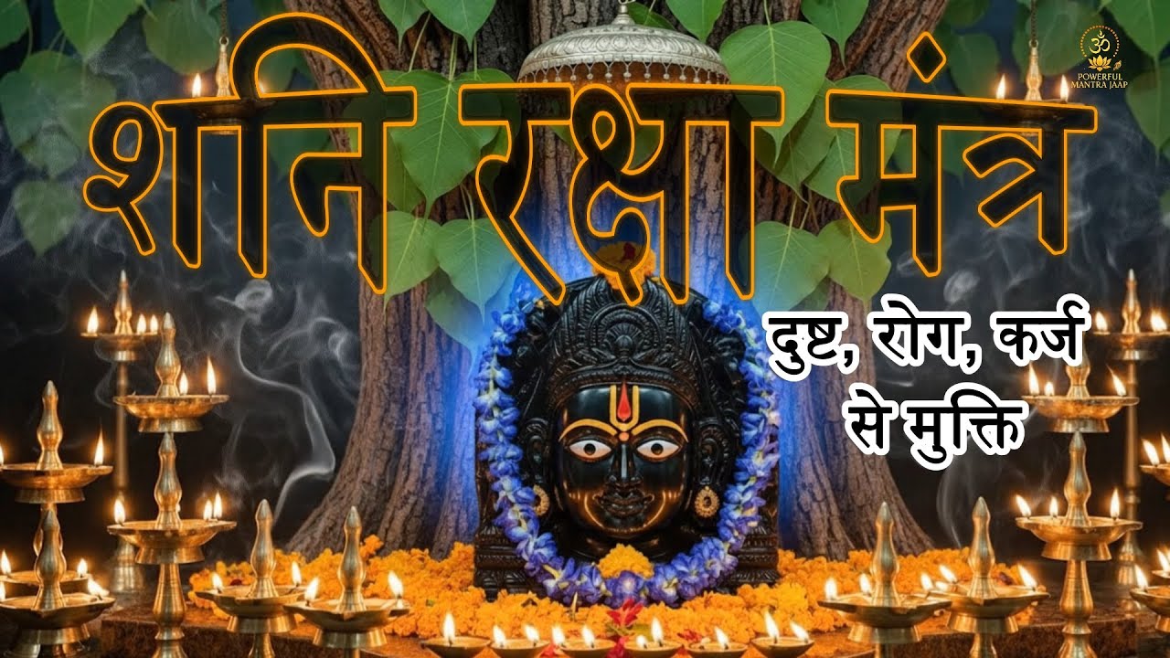 🧿 Most Powerful Shani Dev Mantras | शनिदेव रक्षा मंत्र | Shani Mantra For Protection, Karma & Peace