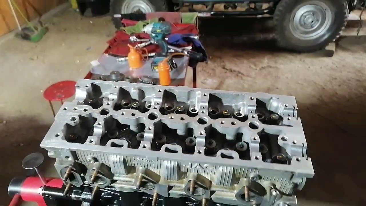 Armado de culata ajuste y torque. Torque angular motor JAC T8 turbo 