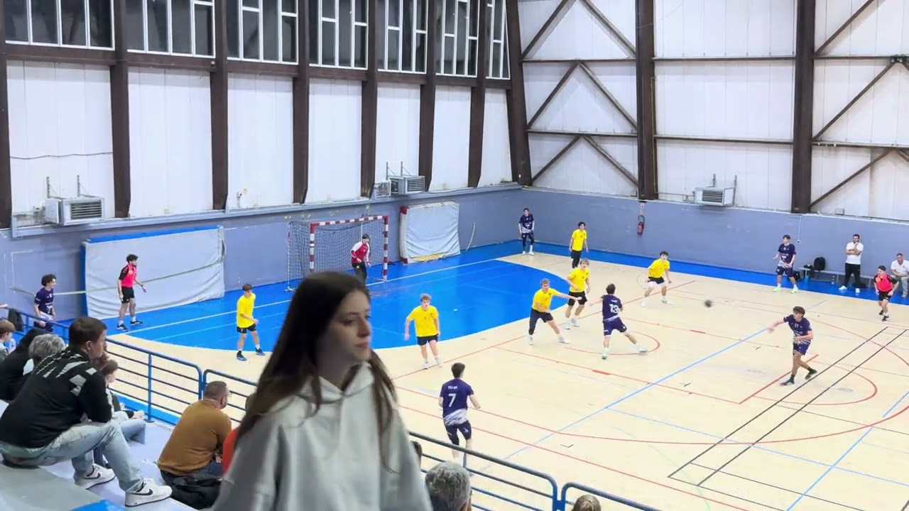 Istres SRVHB U18 retour MT1