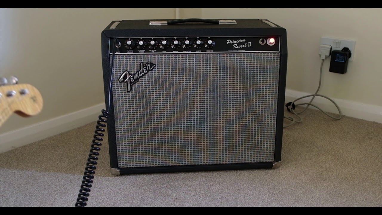 Fender Princeton Reverb II tone and features demo