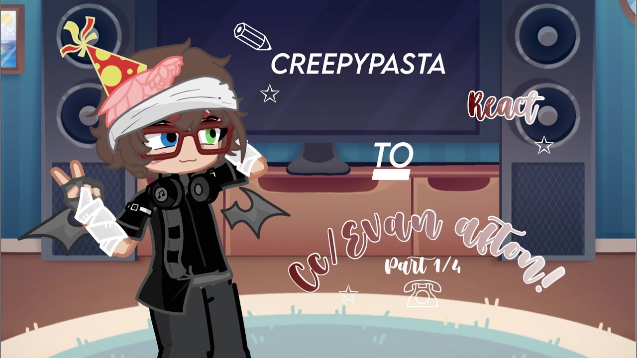 | Creepypasta react to Afton family | Part 1/4 | Cc afton! | MY AU |  Credits in video | Have fun! |