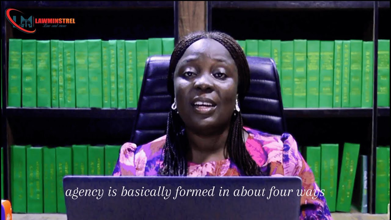 LAW OF AGENCY 4 - Formation of Agency Relationships
