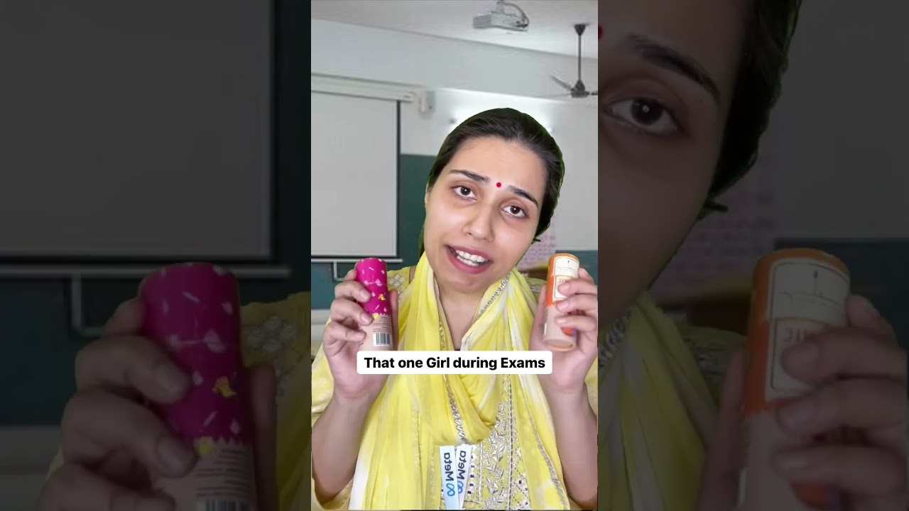 That one Girl during Exams